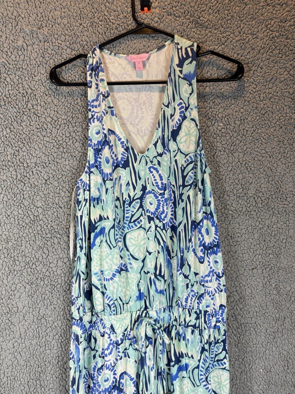 Lilly Pulitzer Size Medium Paulina Jumpsuit Royal Purple Koalafications